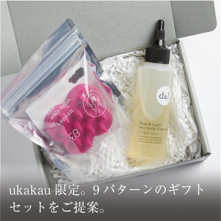 ukakau限定。9パターンのギフトセットをご提案。画像