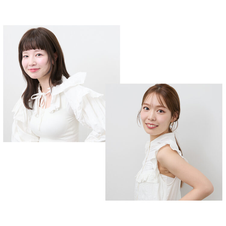 本物になります。上田実奈・田中真里菜がuka's Jrデビュー!画像