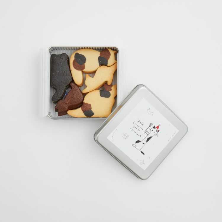 ギフトにおすすめ!ukafeで人気の猫クッキーがクリスマス限定のパッケージで登場画像