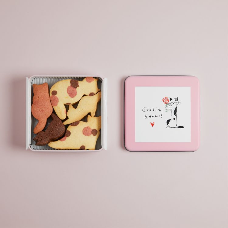 日頃の感謝の思いを込めて。ukafeで人気の猫クッキーが母の日限定セットで登場画像