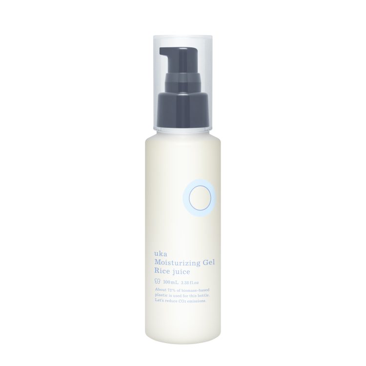 忙しくてめんどくさがりでよくばりな大人のための、ukaはじめてのフェイスケア。9月3日(土)にuka Moisturizing Gel Rice juiceが発売。顔にも身体にもさっと手軽にマルチにケアを。画像