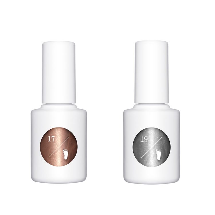 4月19日(金)発売 uka pedicure study 復刻版ブロンズメタリックと、シルバーメタリックの2色が再登場画像
