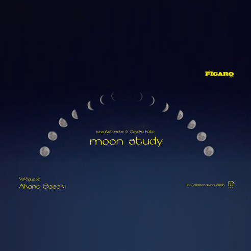 新月の夜はフィガロジャポンとukaのインスタライブ「moon study」。4月1日(金)のVol.5ではボーテスターの佐々木茜氏がスペシャルゲストで登場。みんなで月のお勉強をしませんか。画像