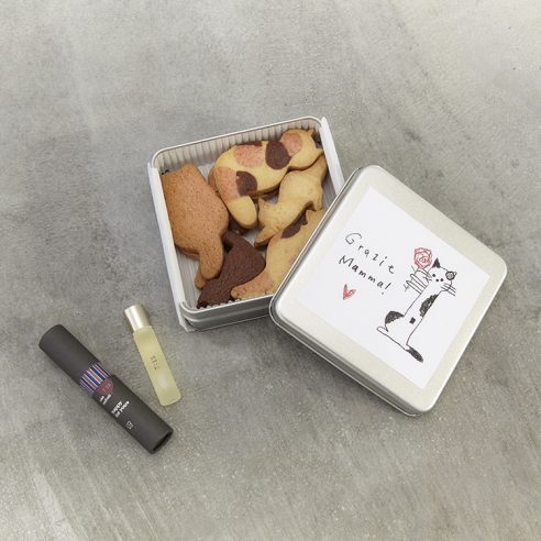 5日間限定!ukafeの三毛猫クッキーにピンクの猫ちゃんが登場。画像