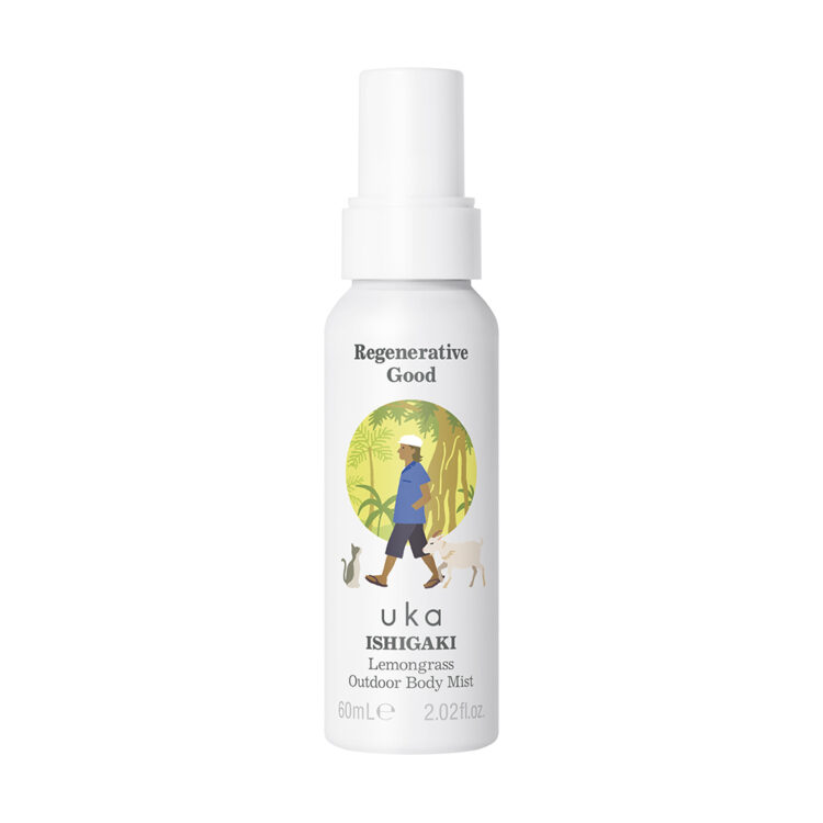 夏のシーズナルなキーアイテム！冷感がアップしてuka ISHIGAKI Lemongrass Outdoor Body Mistが5月14日(水)に発売！画像