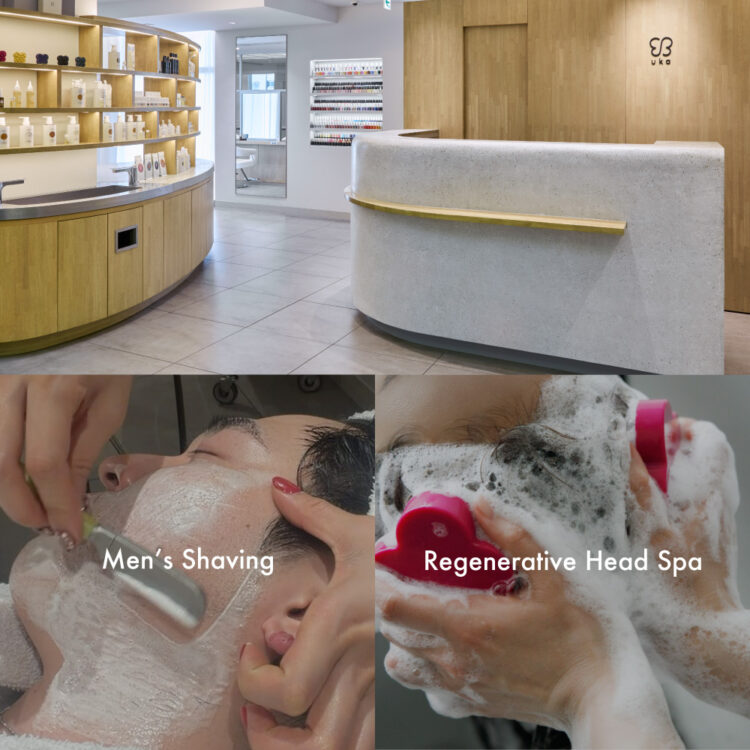 メンズ限定のスペシャルメニューを広尾店で画像