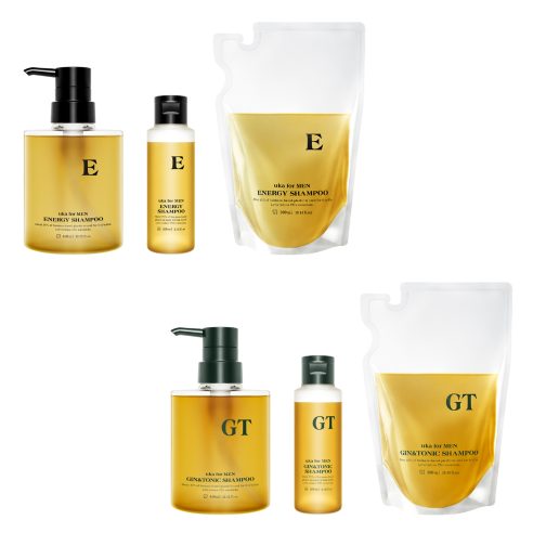 ウカは、サステナブルへ。5月26日(木)よりuka for MEN SHAMPOOシリーズの容器をバイオマスパッケージへリニューアルします。リフィルも登場。画像