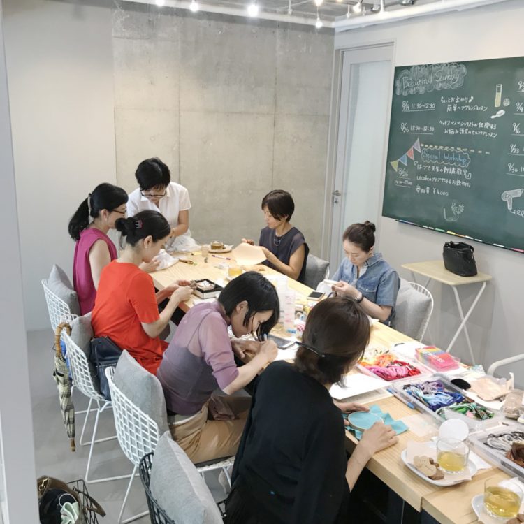 uka store omotesando 9月のワークショップスケジュール画像