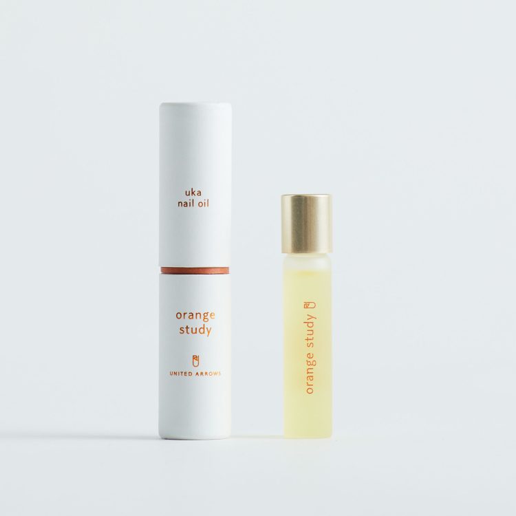 uka for UNITED ARROWS orange study 第3弾となるコラボレーション。4月28日(金)よりユナイテッドアローズでネイルオイルが発売画像
