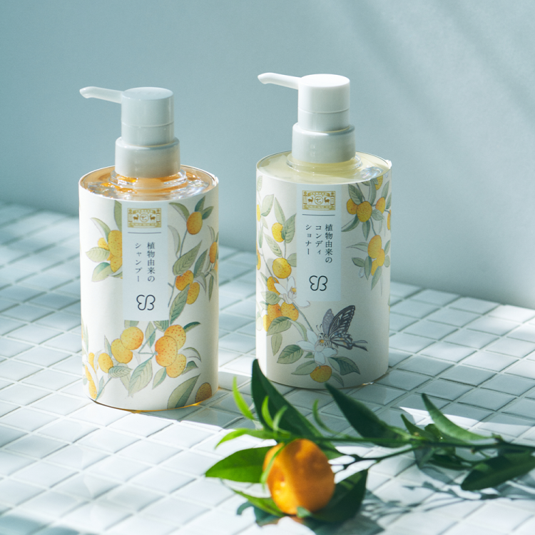 中川政七商店×uka コラボレーション。7月31日(水)に 「植物由来のシャンプー、コンディショナー」が発売画像