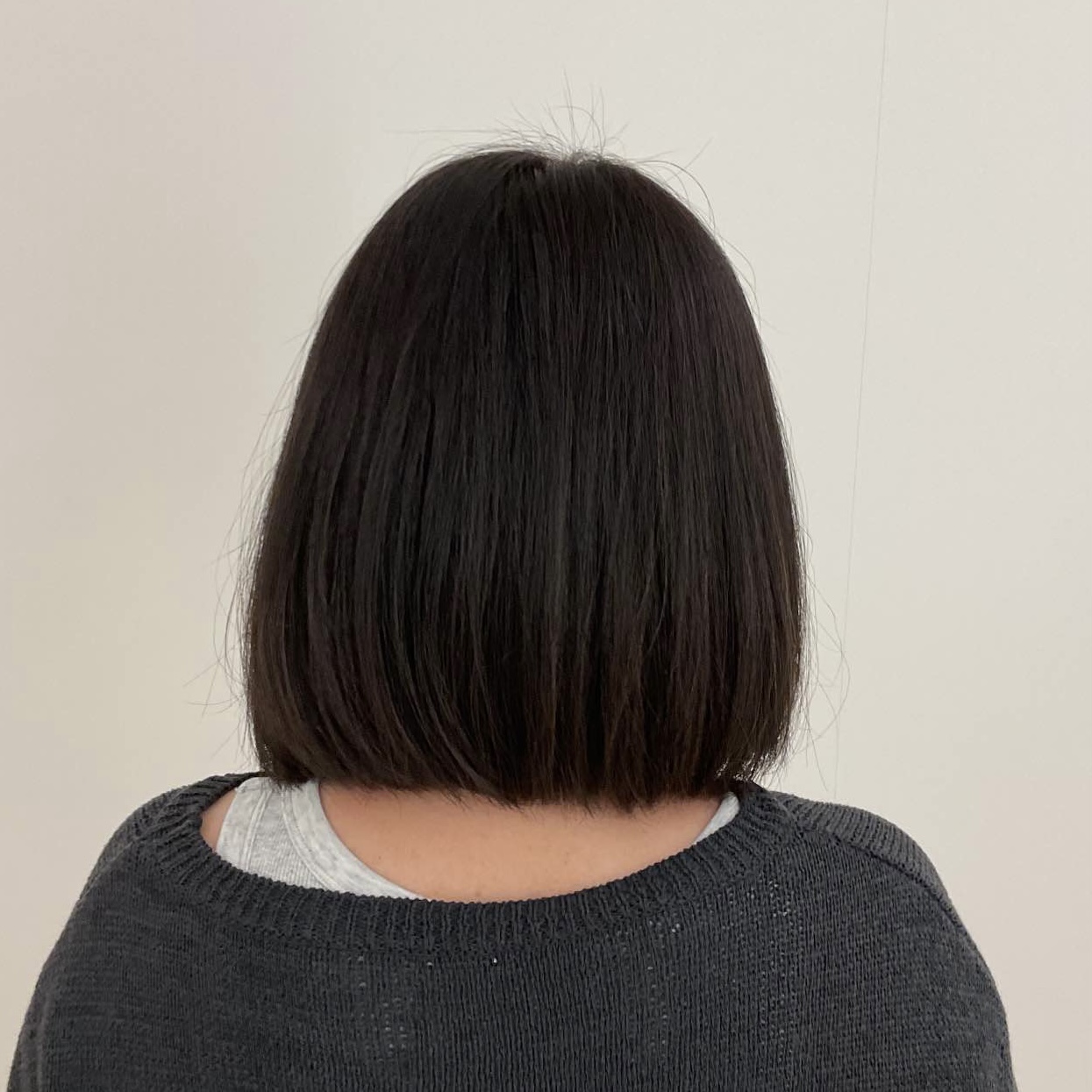 白髪が思ったよりもオレンジ色に染まりました。