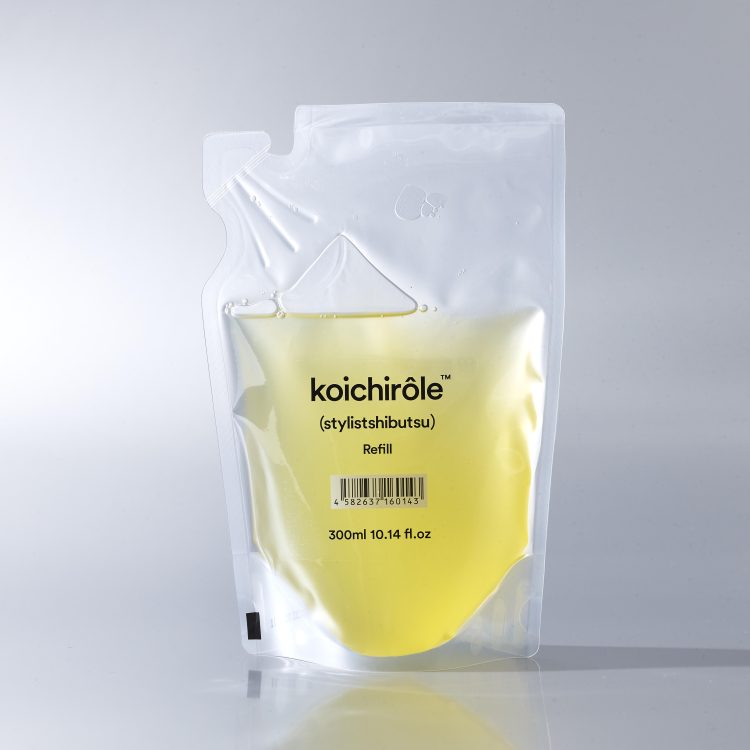 ukaとスタイリスト私物 第三弾ゼンシンシャンプー『koichirôle』のリフィルを発売画像